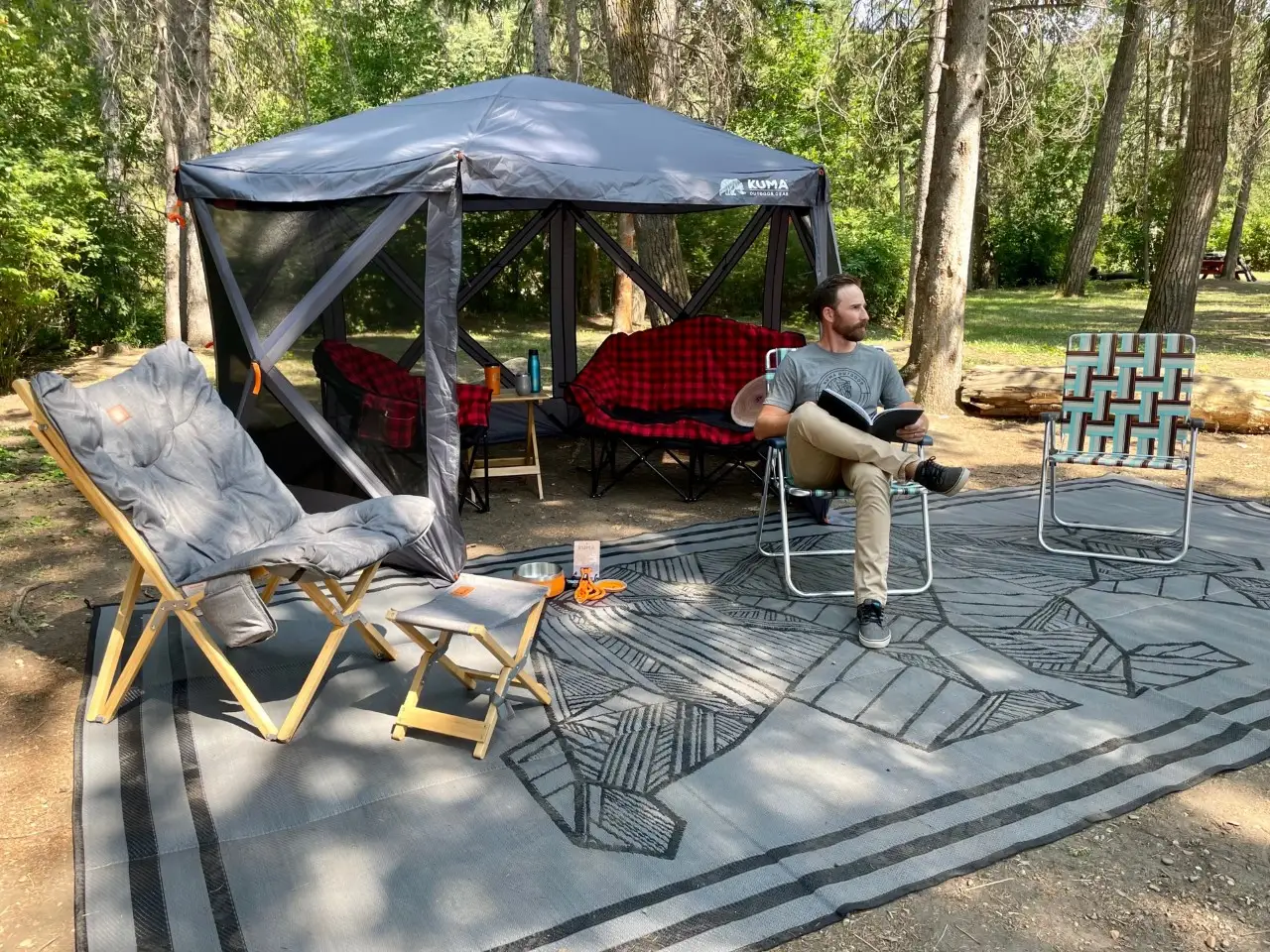 Kuma Bear Outdoor Mat 18 x 9 – Kumaout